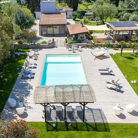 Clicksardegna Luxury Elike With Private Pool With Patio And Barbecue Area * Surigheddu