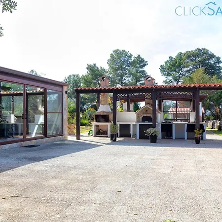 Villa Clicksardegna Luxury Elike With Private Pool With Patio And Barbecue Area *