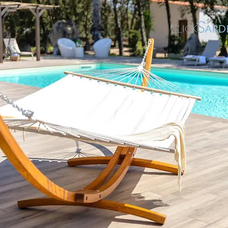 Clicksardegna Luxury Elike With Private Pool With Patio And Barbecue Area 别墅 Surigheddu