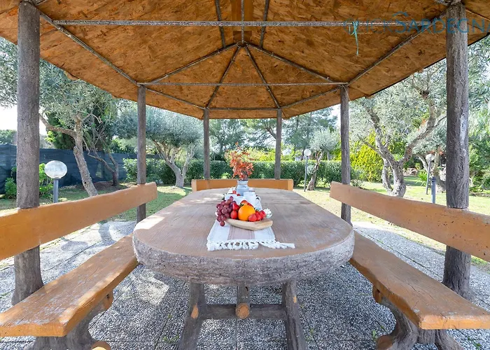 Clicksardegna Luxury Elike With Private Pool With Patio And Barbecue Area